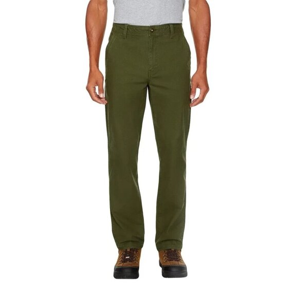 NEW Legendary Outfitters Mens 36x34 Stretch Canvas Pants Olive Green  Workwear - Picture 1 of 8